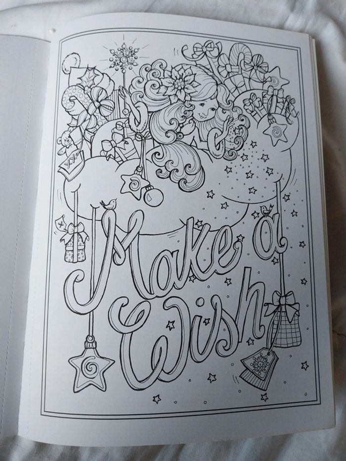 Livre à colorier enchantée christmas de Teresa goodridge - photo numéro 3