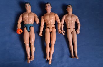Lot de 3 Action Man à habiller