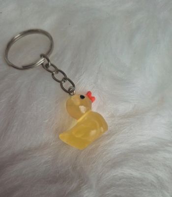 Porte clé canard jaune 💛🦆 #Canard #Clé #Jaune