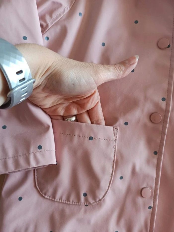 Veste kway polaire 98cm rose - photo numéro 4