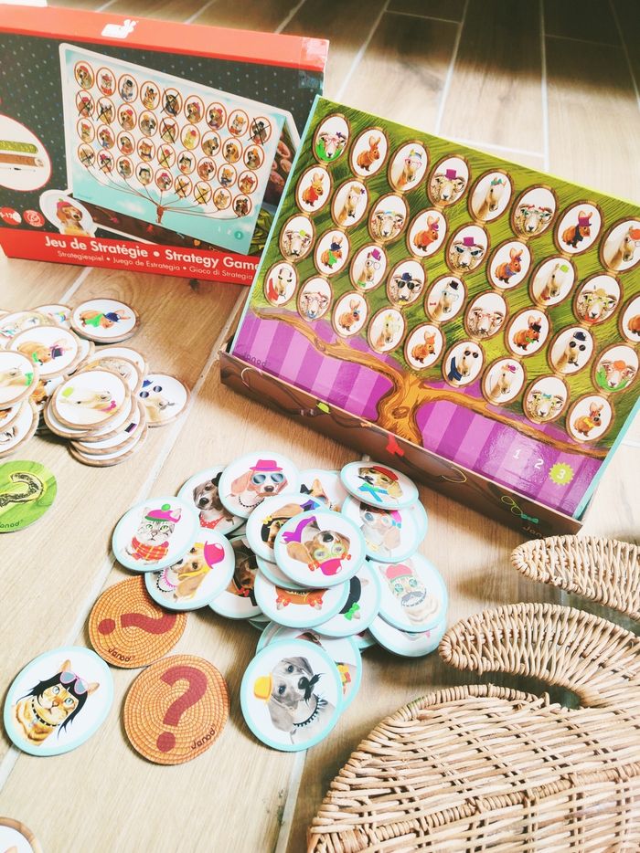 🧐Tekitoua Jeu de stratégie type qui est ce ?  avec animaux marque Janod - photo numéro 3