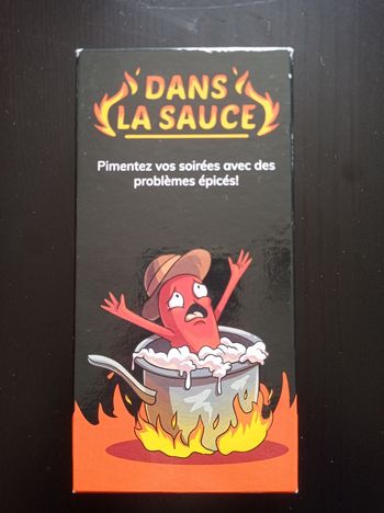 Jeu d'ambiance "Dans la sauce"