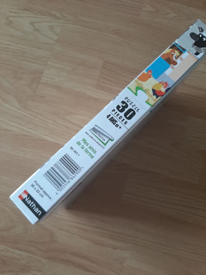 Puzzle 30 pièces et son poster "mes amis de la ferme" - photo numéro 7
