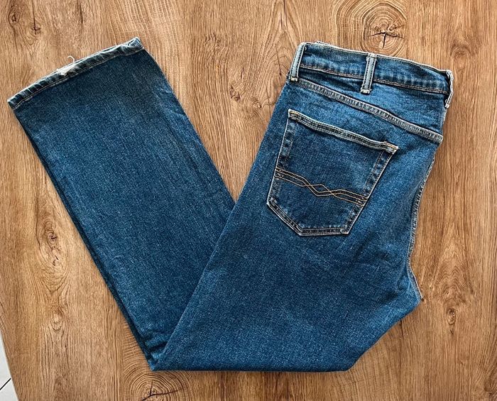 Jean/pantalon bleu marine Levi's Denzen 285 pour homme, taille W 38 L 34 (48 taille française) - photo numéro 3