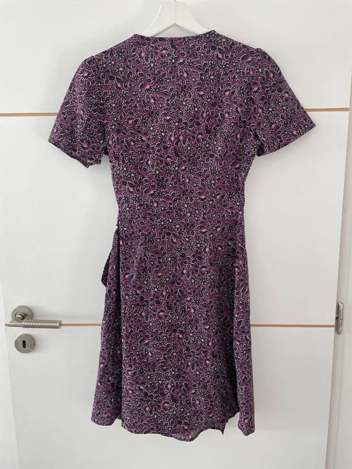 Robe fleurie violette 34 Cache cache - photo numéro 4