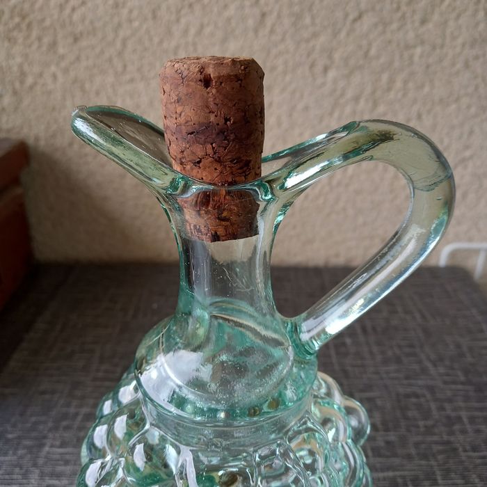 Carafe à vin en verre forme de raisin vintage 260411 - photo numéro 5