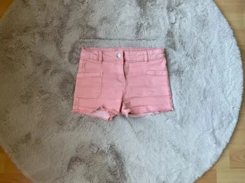 Short en Jean Rose Orchestra - Taille 8 ans - Excellent État - Envoi Soigné et Rapide