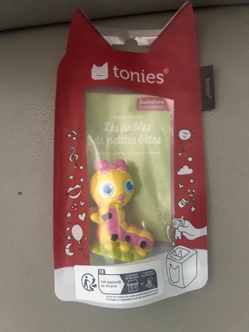 Figurine tonies les drôles de petites bêtes Camille la chenille  neuve pour toniebox