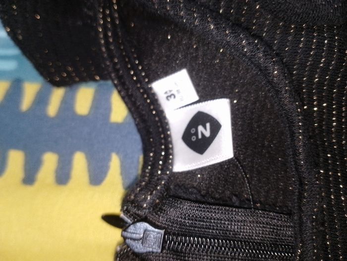 Robe noir de fêtes 3 ans brillante - photo numéro 3