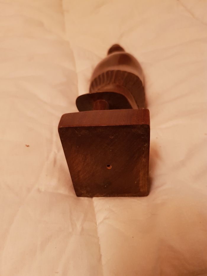 Statuette en bois vintage - photo numéro 5