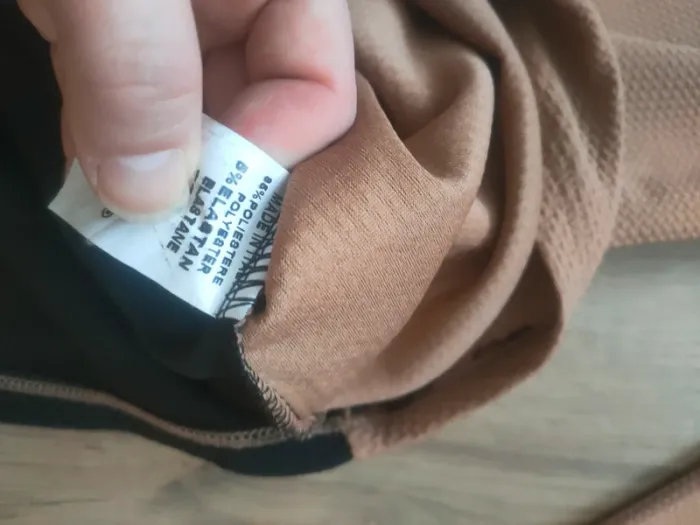 Pull à capuche fin homme S broderie unie Mentex S - photo numéro 6