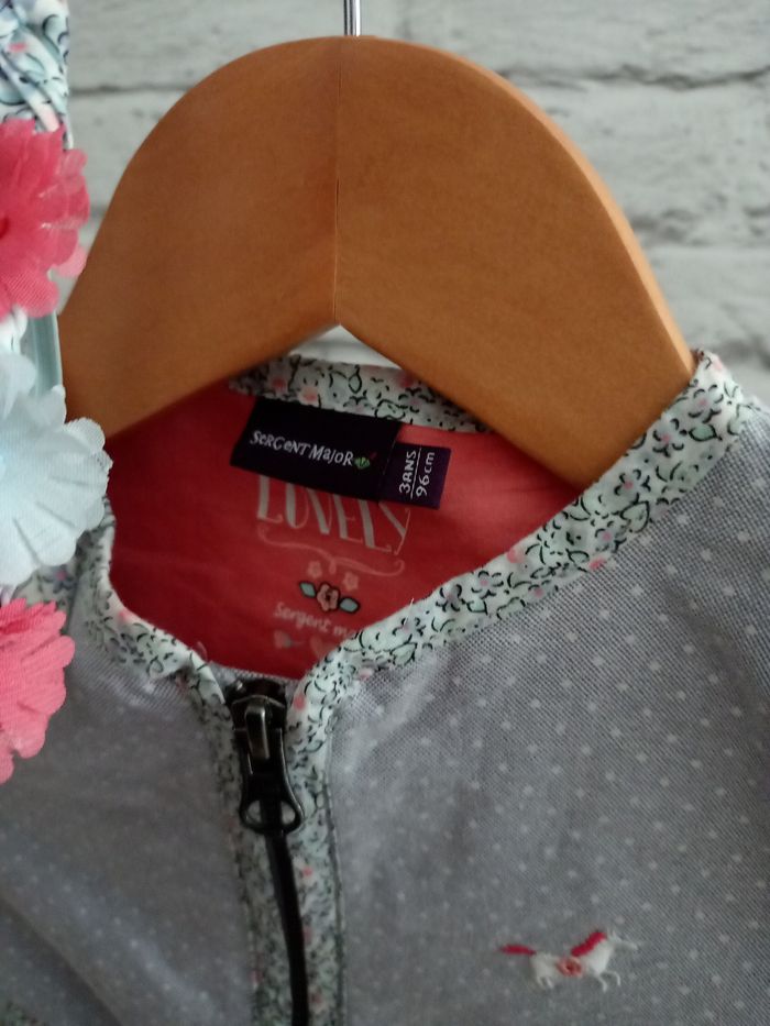 Veste sergent major et bandeau lovely unicorn 3ans - photo numéro 5