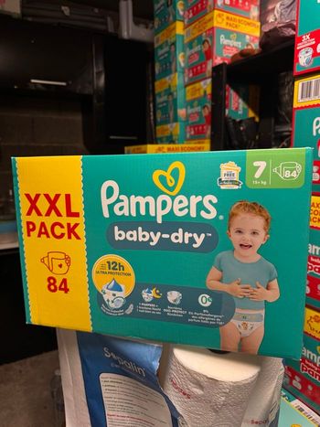 Couche taille 7 Pampers