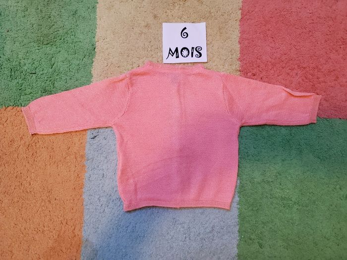 Veste / Gilet à manches longues fille - 6 mois - Kiabi - TBE - photo numéro 5