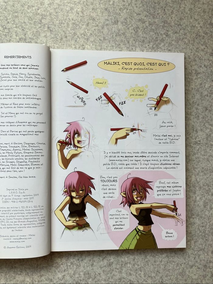 BD Maliki broie la vie en rose / Tome 1 (3€50) - photo numéro 7