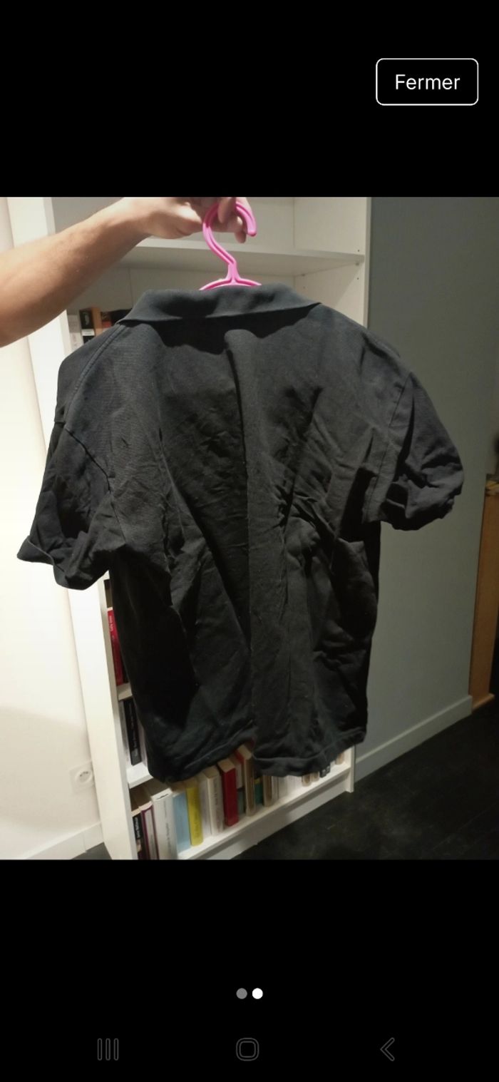 Polo Lacoste homme noir - photo numéro 2