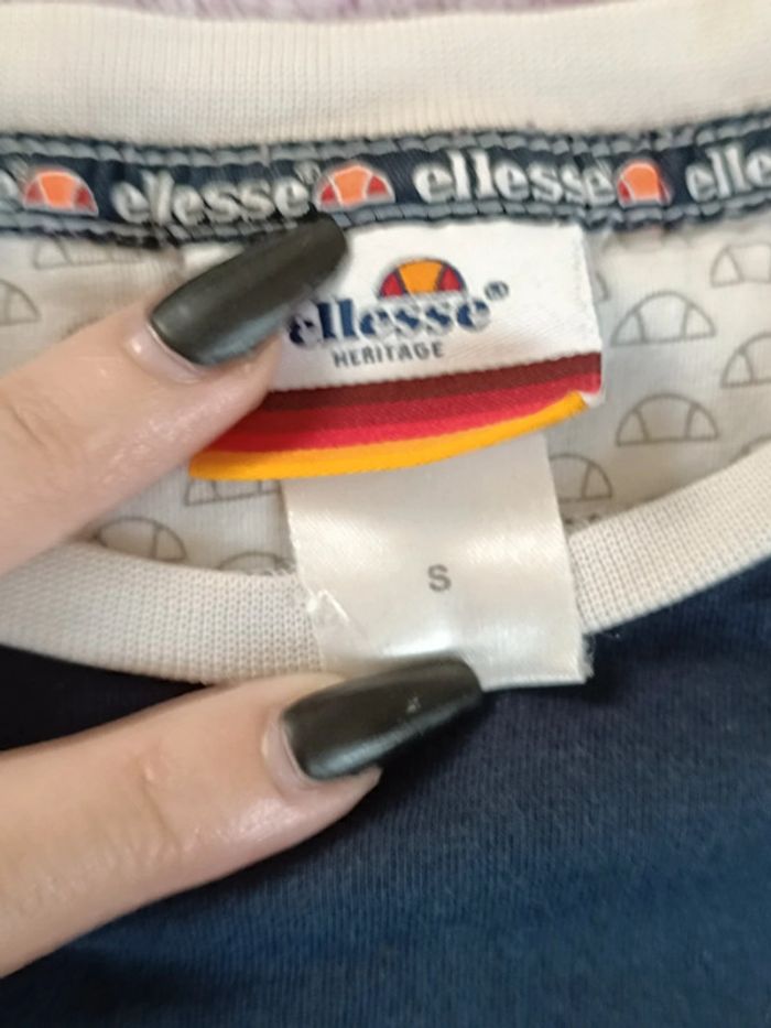 T-shirt bleu marine ellesse - photo numéro 2