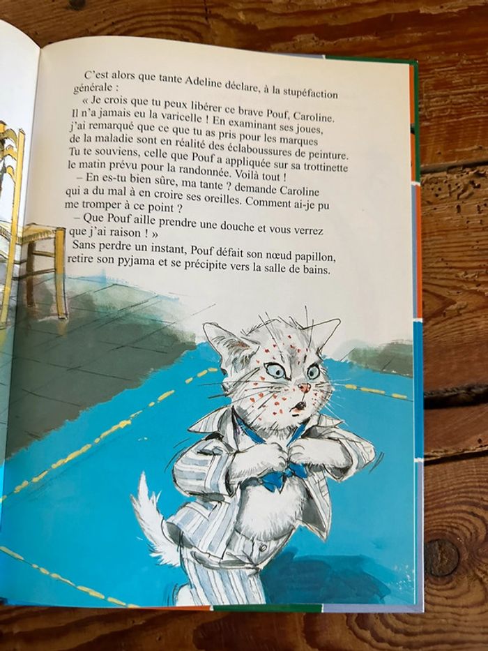 Livre bd album Pierre Probst multicolore Caroline et la Varicelle malade - photo numéro 4