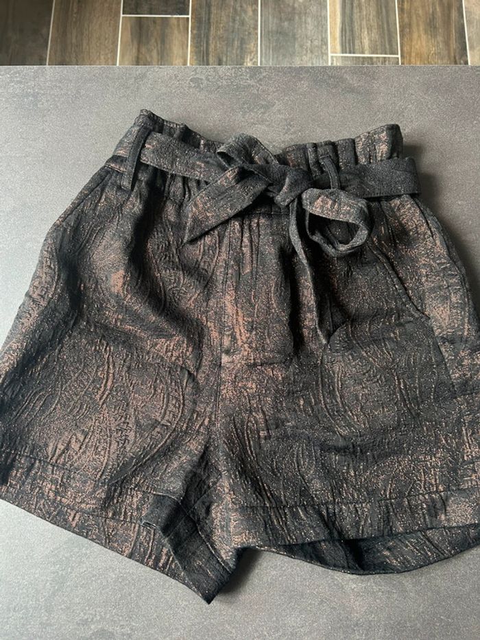 Short brillant marron Bonobo taille 36 - photo numéro 3