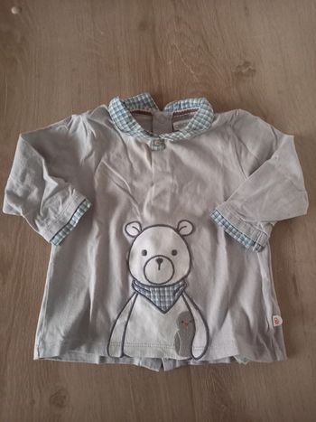 T-shirt manches longues 9 mois Obaibi