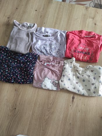 Lot r shirt manche longue