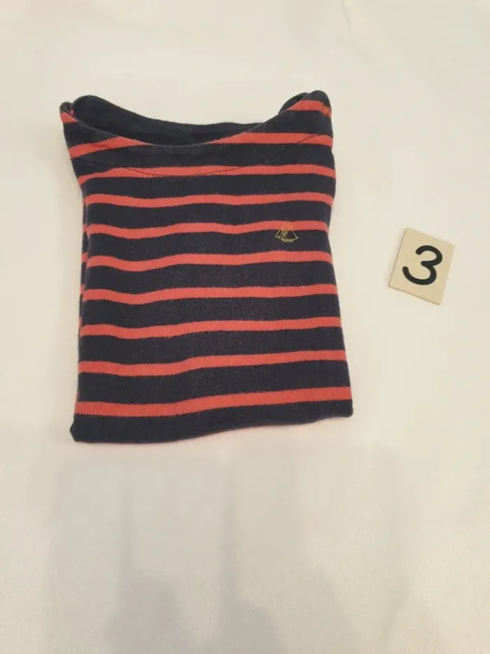 Robe marinière Petit Bateau 3 ans - photo numéro 5