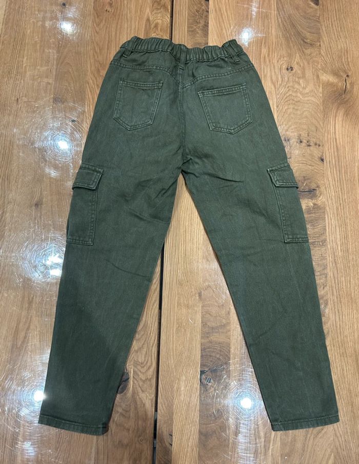 Pantalon cargo kaki 12 ans - photo numéro 2