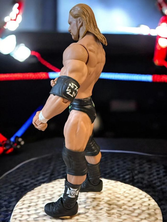Figurine Articulée WWE Triple H Elite 7 Mattel Wrestling 2010 - photo numéro 2