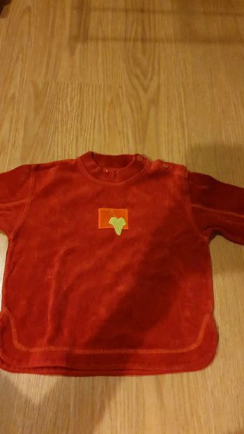 pull Noël rouge 18 mois