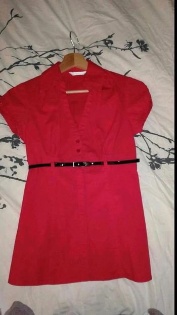 Chemise cintrée avec  ceinture