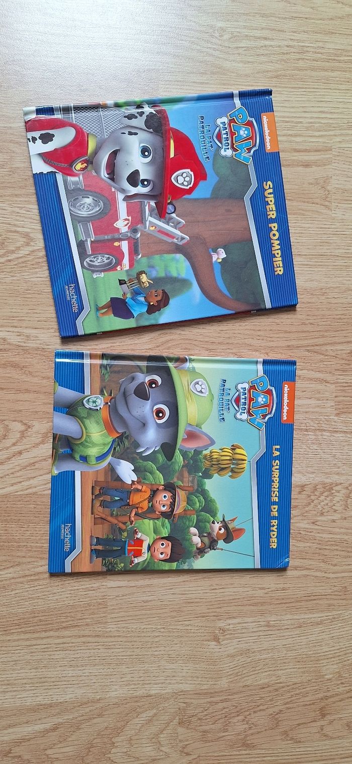 Livre et livre puzzle pat patrouille