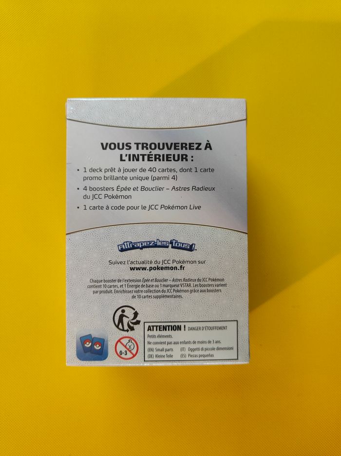 Kit AP avant première pokémon astres radieux eb10 - photo numéro 3