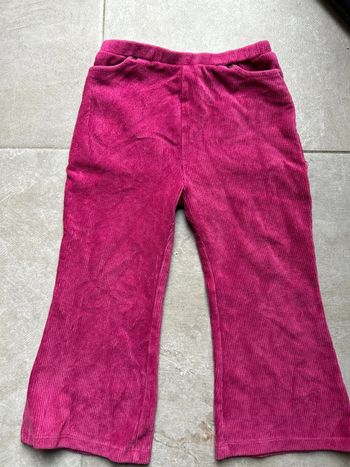Pantalon velours fille 2 ans