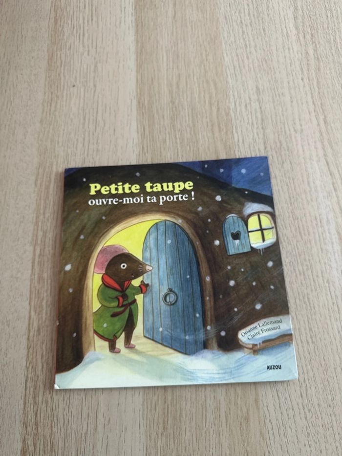 Livre petite taupe