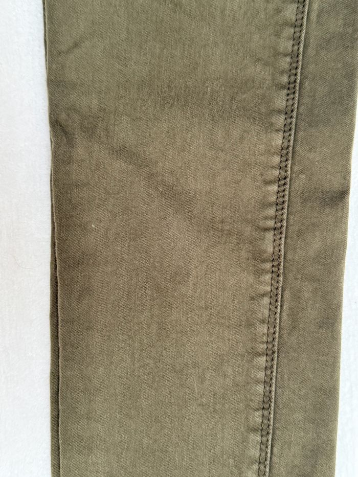 Pantalon Cache Cache vert kaki femme – Taille FR 36 / S – Slim ajusté - photo numéro 6
