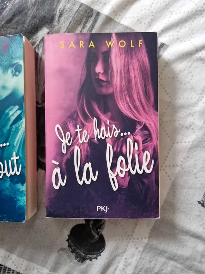 Lot 3 tomes de Sara Wolf - photo numéro 3