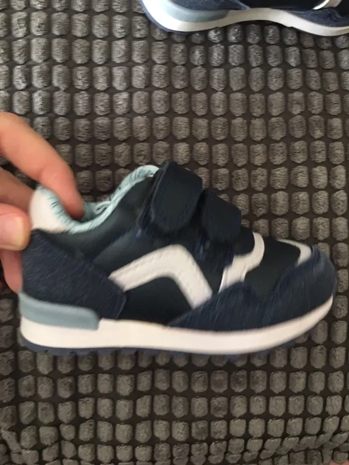 Basket bleue vertbaudet bébé garçon T.20 - photo numéro 5