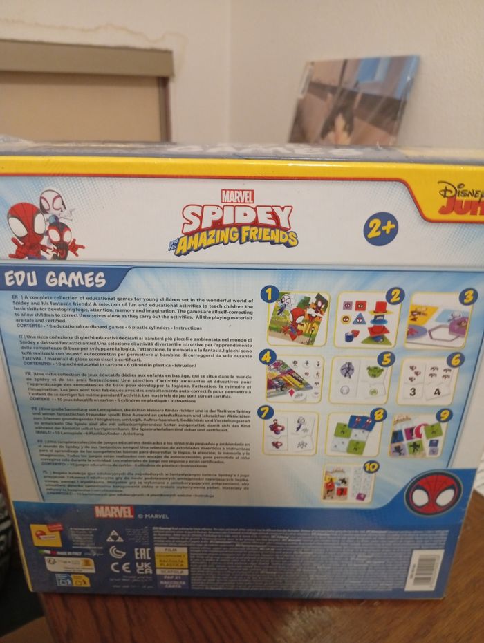 Coffret de jeux éducatifs spidey marvel neuf dès 2 ans - photo numéro 2