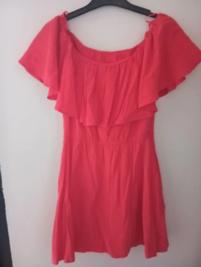 Robe rouge mango taille S - photo numéro 4