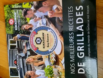 Livre recettes grillades 