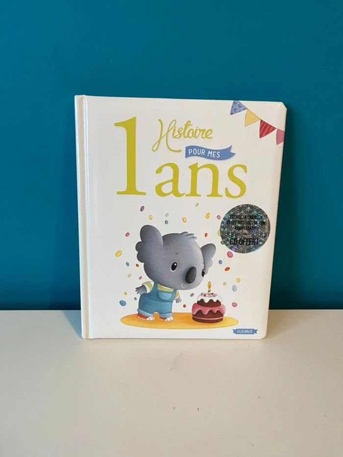 Livre histoire pour mes 1 ans édition fleurus