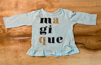 T shirt bébé fille 3 mois