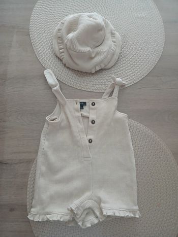 Combi short + chapeau