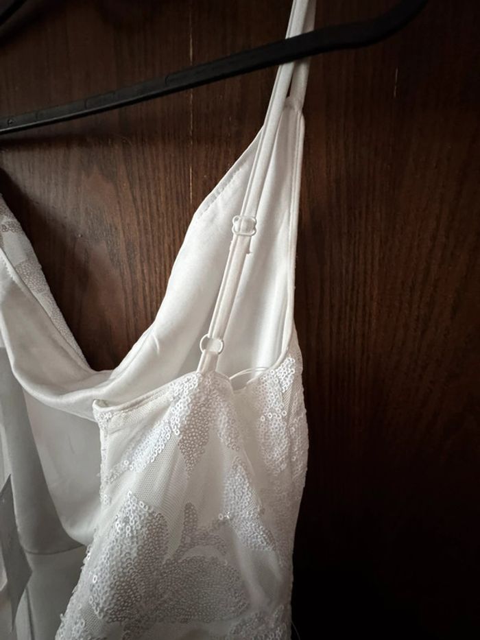 Robe de cocktail blanche - photo numéro 15