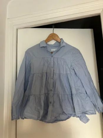 Superbe chemise bouffante parisienne - neuve - Zara - taille 13/14 ans (=Xs/S)
