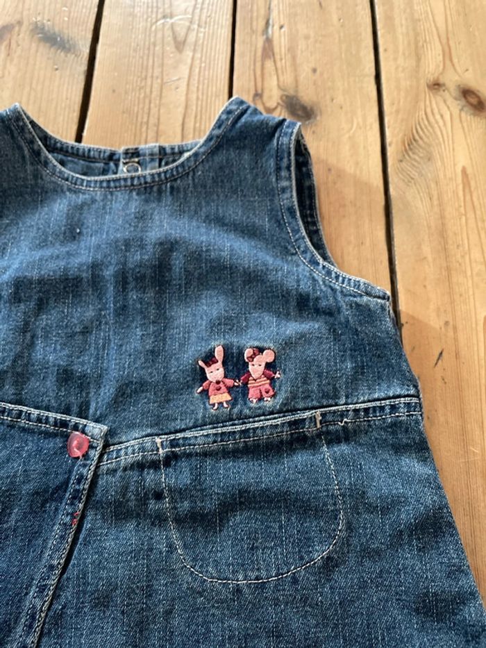 Robe en jean, sergent Major 12 mois - photo numéro 2