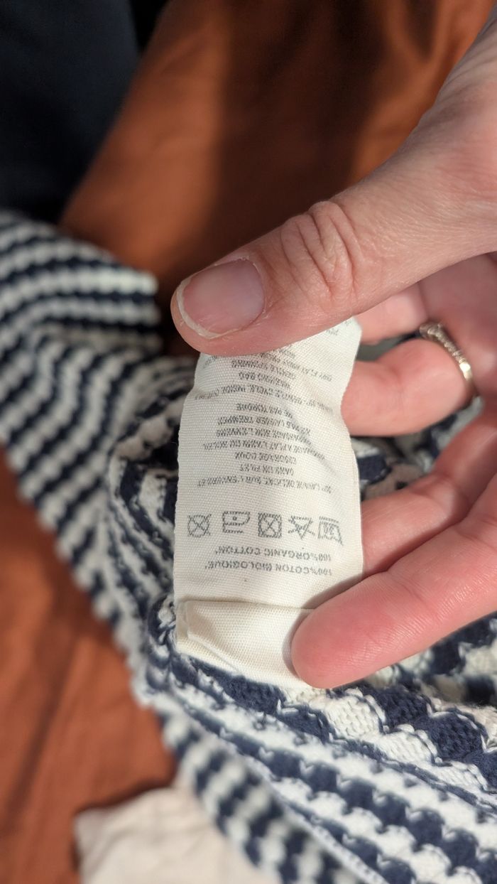 Pull marin en maille oversize Ekyog taille 2 - photo numéro 5