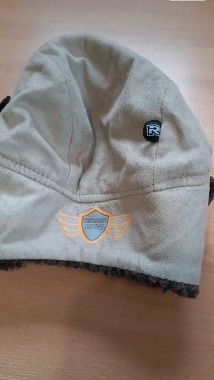 Chapeau aviateur bonnet 🩶 - photo numéro 5
