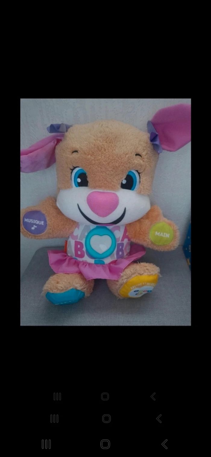 Peluche interactive