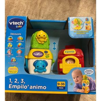 1,2,3 empilo’animo vtech neuf